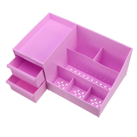 Étagère de rangement pour cosmétiques de bureau Boîte de rangement pour tiroir en plastique Organisateur de maison