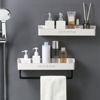 Étagère de salle de bain mural shampooing support de douche cuisine stockage rack cuisine