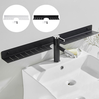 Étagère de salle de bain robinet de salle de bain support mural miroir de salle de bain lavabo avant pour support de ran