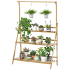 Étagère multicouche daffichage de pot de fleur de support de plante avec lorganisateur de support de support d