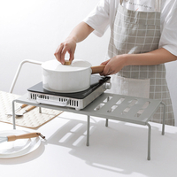 Étagère rétractable multifonctionnelle de stockage de fer de cuisine détagère pour des partie supérieure du comptoi