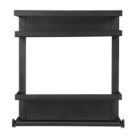 Étagère de rangement de cuisine Support latéral de réfrigérateur 2 couches organisateur de support magnétique