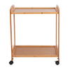 Étagère de rangement pour chariot dîlot de cuisine à 2 niveaux / 3 niveaux