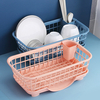 Étagères de cuisine vaisselle baguettes cuillère support de rangement filtre panier à eau égouttoir en plastique vaissel