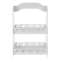Étagères de rangement à 3 niveaux,  organisateur cosmétique de bureau,  étagère de bain,  étagère à maquillage dépices