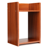 Étagères multifonctionnelles en bois de support de stockage de livre de support de stockage de 2 couches