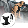 Taille L Air Mesh Chien Siège De Voiture Ceinture Réglable Harnais avec Clip Plomb Pet Voyage