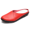 Taille US 5-12 Pure Color Soft Sole Casual Round Toe Slip On Flat Shoes