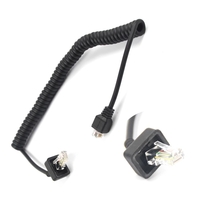 Talkie-walkie 8 broches câble de microphone de haut-parleur de remplacement pour Kenwood TK-868G TK-768G TK-862G TK-762G