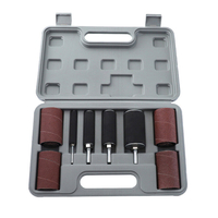 Tambour de ponçage de grain 80/120 avec mandrins de ponçage de queue de 3 / 6mm pour outil rotatif