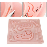 Tampon de suture de peau de pratique de formation de silicone de module 3D de simulation laparoscopique 3D