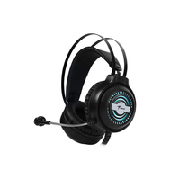 TANBOW C4 casque de jeu virtuel 7.1 canaux 50mm unité RGB lumière USB Plug respectueux de la peau et respirant cache-ore