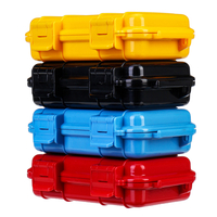 Étanche à lair Survie Étui De Stockage Conteneur De Pêche Transporter Boîte À Outils avec Éponge