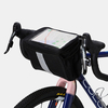 Étanche avec écran tactile fenêtre transparente sac de téléphone de vélo de vélo de plein air