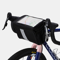 Étanche avec écran tactile fenêtre transparente sac de téléphone de vélo de vélo de plein air