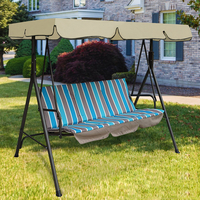 Étanche balançoire auvent extérieur jardin patio parasol couverture siège couverture supérieure cour intérieure balançoi