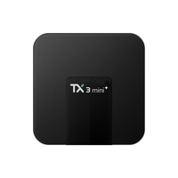 Tanix TX3 Mini + Amlogic S905W2 DDR3 4 Go RAM eMMC 32GB ROM 5G WiFi Android 11 Smart TV Box AV1 H.265 4K @ 30fps décodeu