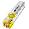 TANJE X10 T8 Lampe de poche rechargeable par USB 2000mAh LED avec lumière latérale COB lumineuse IPX6 étanche Portable L