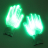 Étape LED de gant de lumière verte de Halloween de lumière allumant le bout de doigt pour la fête de club de DJ