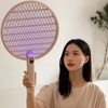 Tapette anti-moustique électrique apaisante LED Lampe anti-moustique anti-mouches Type-C Distributeur de moustique d&39
