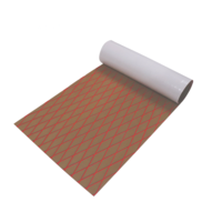 Tapis antidérapant anti-ultraviolet en faux teck en faux teck auto-adhésif en U-creux de 1900x700x6mm pour skis à réacti