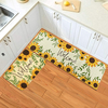 Tapis antidérapant de cuisine Tapis de sol de chevet de salon lavable en machine