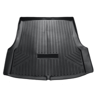 Tapis arrière de plateau de revêtement de coffre de cargaison de boîte de rangement de TPE de voiture pour le modèle S 2