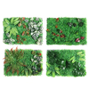 Tapis artificiel de clôture de faux arbustes de panneau de haies topiaires de mur de plante artificielle
