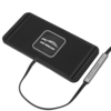 Tapis chargeur sans fil voiture Qi avec base en caoutchouc antidérapant