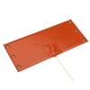 Tapis chauffant de silicone de 100mm x de 235mm Tapis chauffant flexible de transfert de chaleur de 12V 100W