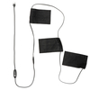 Tapis chauffants électriques à 3 vitesses avec gilet thermique,  vêtements chauffants et chauffants