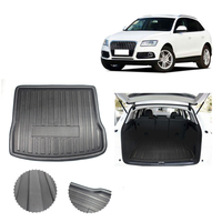 Tapis de coffre arrière de coffre de coffre de coffre de coffre arrière de voiture adapté pour AUDI Q5 SQ5 2008-2017