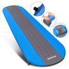 Tapis de couchage gonflable SGODDE avec oreiller matelas de couchage autogonflant enrouler les coussins de lit en mousse