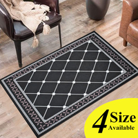 Tapis de couverture de flanelle antidérapant Tapis Tapis de porte Tapis de sol Tapis Tapis de couloir