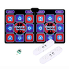 Tapis de danse filaire Pad ordinateur TV Minceur Couverture de danse avec deux manettes somatosensorielles une version d