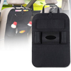 Tapis de dossier de siège de voiture Organisateur de rangement de siège avant en feutre Sac de poche pour téléphone pour