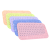 Tapis de douche de salle de bain Tapis de bain en PVC antidérapant Tapis de sol pour la maison Tapis de massage par aspi