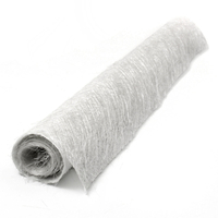 Tapis de fibre de verre de coupe de fibre de verre de 225gsm 10m x de 1m de fibre de verre coupant la natte de fibre de