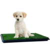 Tapis de gazon artificiel pour animaux de compagnie 76*51cm zone pour chien paysage pelouse toilette synthétique gazon c
