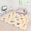 Tapis de jeu antidérapant pour bébé Tapis de sol en mousse Activité pour enfant Soft Couverture rampante pour salle de g