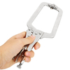 Étau-grip 9dr 9 pouces profond verrouillage c-pince réglable pince avec étau de pivot pad