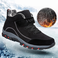 TENGOO imperméable hiver hommes bottes daim chaud neige femmes bottes hommes travail chaussures décontractées haut haut