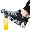 TENGOO Steel Toe Chaussures de sécurité pour hommes Anti-Smashing Antidérapantes Soft Chaussures de travail Randonnée Co