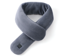 TENGOO écharpe chauffante électrique 3 vitesses chauffage 4 Modes Massage ajustable hiver chaud USB Rechargeable foulard