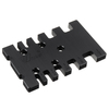 Tenon Caliper Metric Imperial Card Gauge Woodworking Router Outil de mesure Règle
