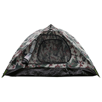Tente double camouflage IPRee® en tissu Oxford 210D,  tente de voyage de camping en plein air imperméable et résistante à