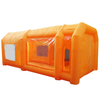 Tente gonflable de cabine de peinture de jet de station de travail géante faite sur commande avec le ventilateur 110PC 6