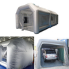 Tente gonflable de poste de travail de voiture de cabine de pulvérisation de peinture 220V avec le ventilateur + les kit