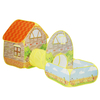 Tente pour enfants Tunnel rampant maison de jeu pliable pour bébé piscine à balles pour enfants tente de jeu intérieure