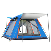 Tente de montage entièrement automatique pour 4-5 personnes UV Tente de camping en plein air pour pique-nique en famille